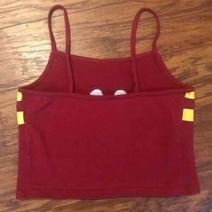 Disney Tops - Disney Red and Yellow Mickey Mouse Crop Top Disney Tops - Disney Red and Yellow Mickey Mouse Crop Top